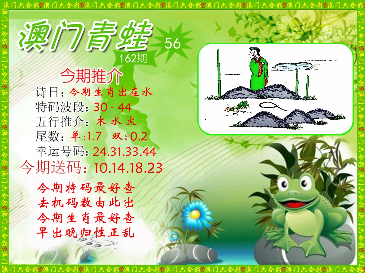 青蛙系列56 第162期