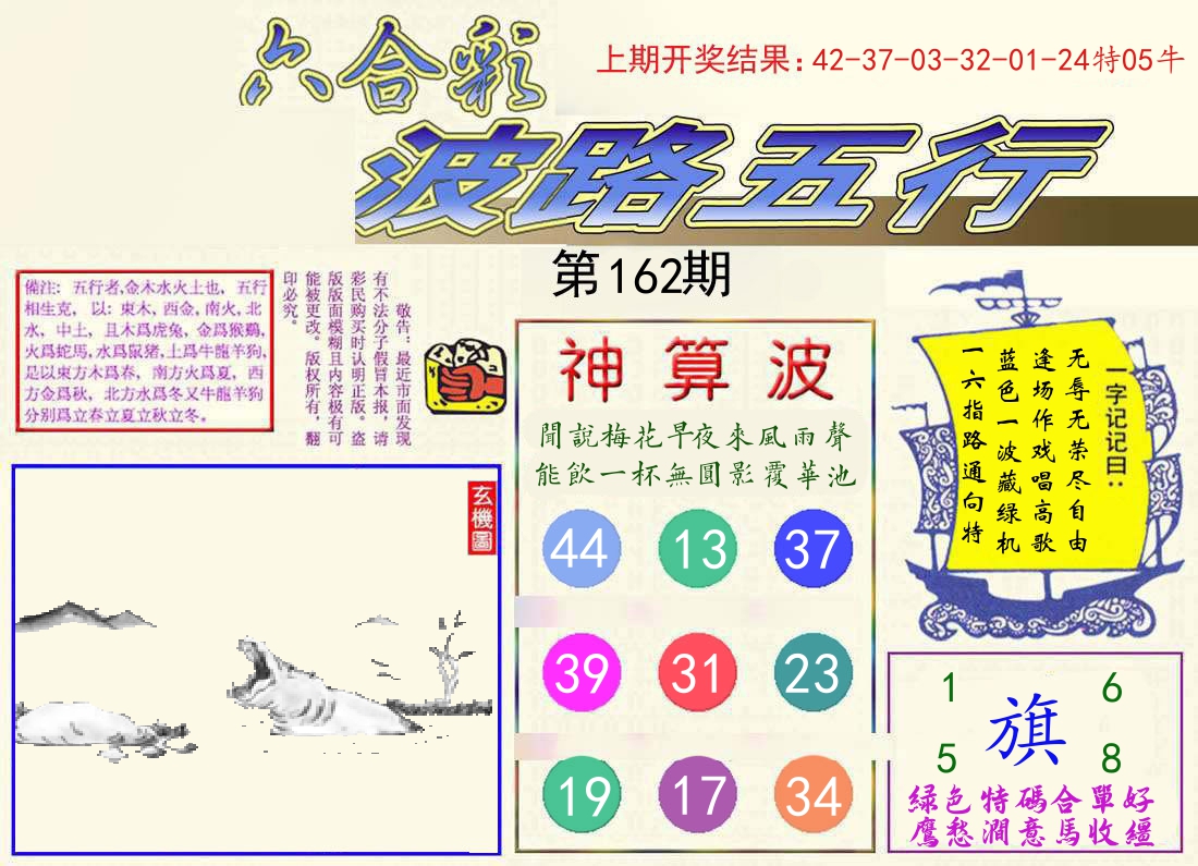 波路五行 第162期