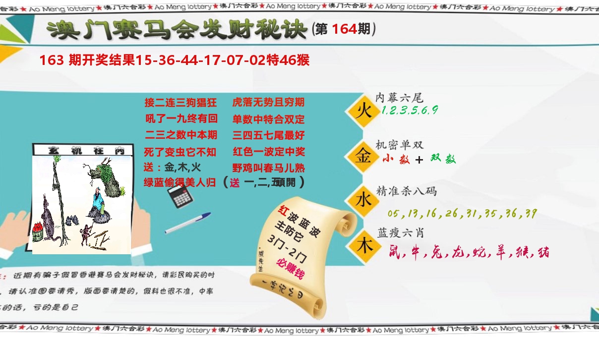 发财秘诀 第164期