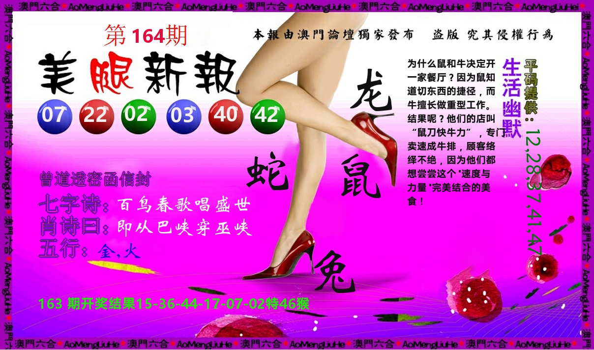 美腿新报 第164期