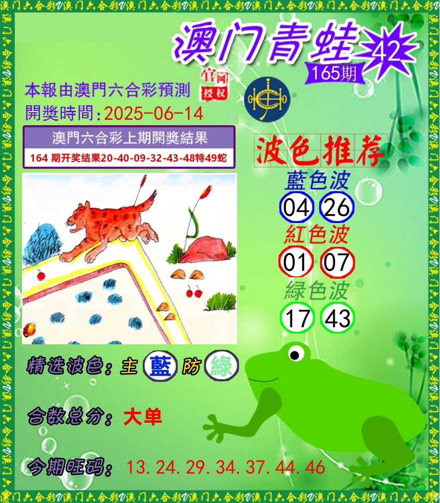 青蛙系列42 第165期