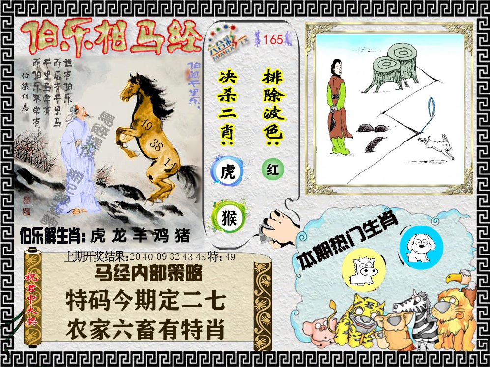 伯乐相马经 第165期