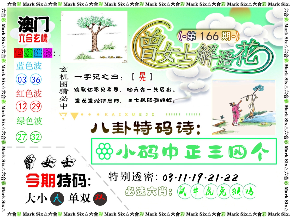 曾女士解语花 第166期
