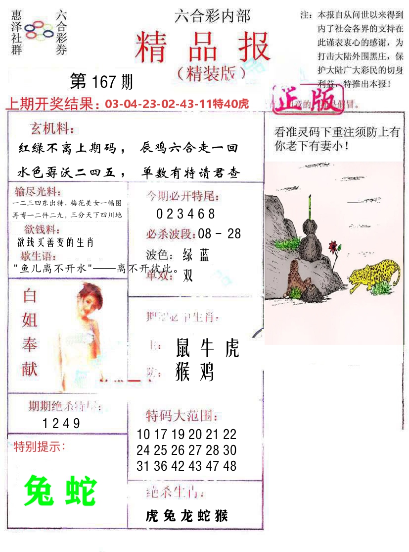 精品报 第167期