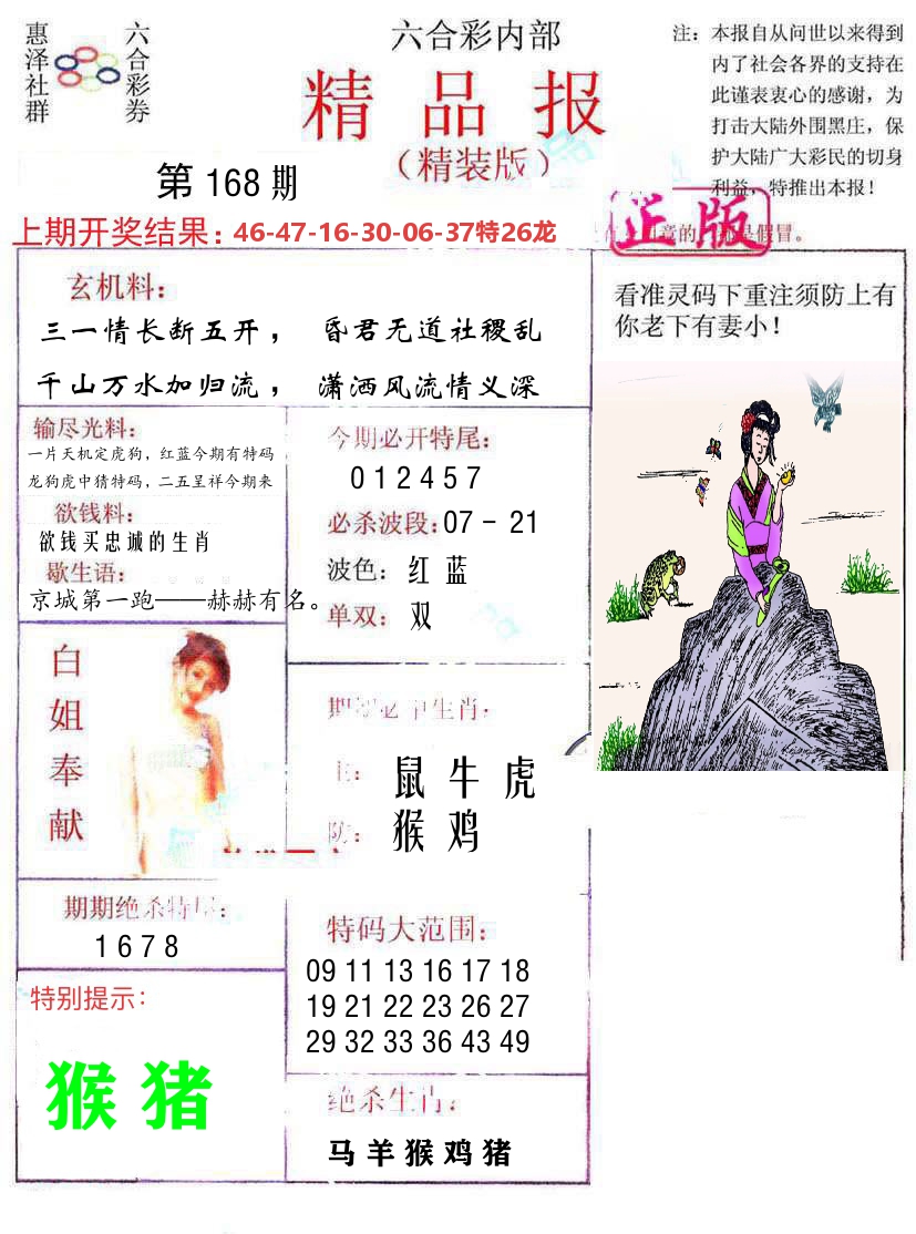 精品报 第168期