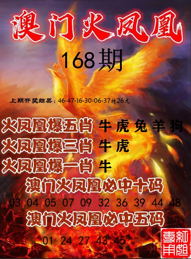 火凤凰 第168期