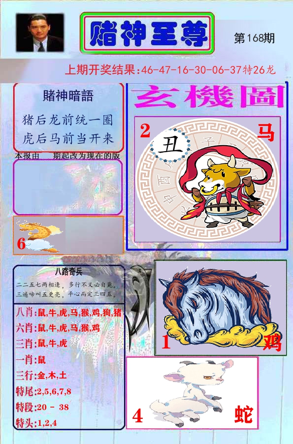 赌神至尊 第168期