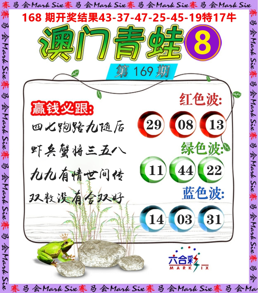 青蛙系列8 第169期