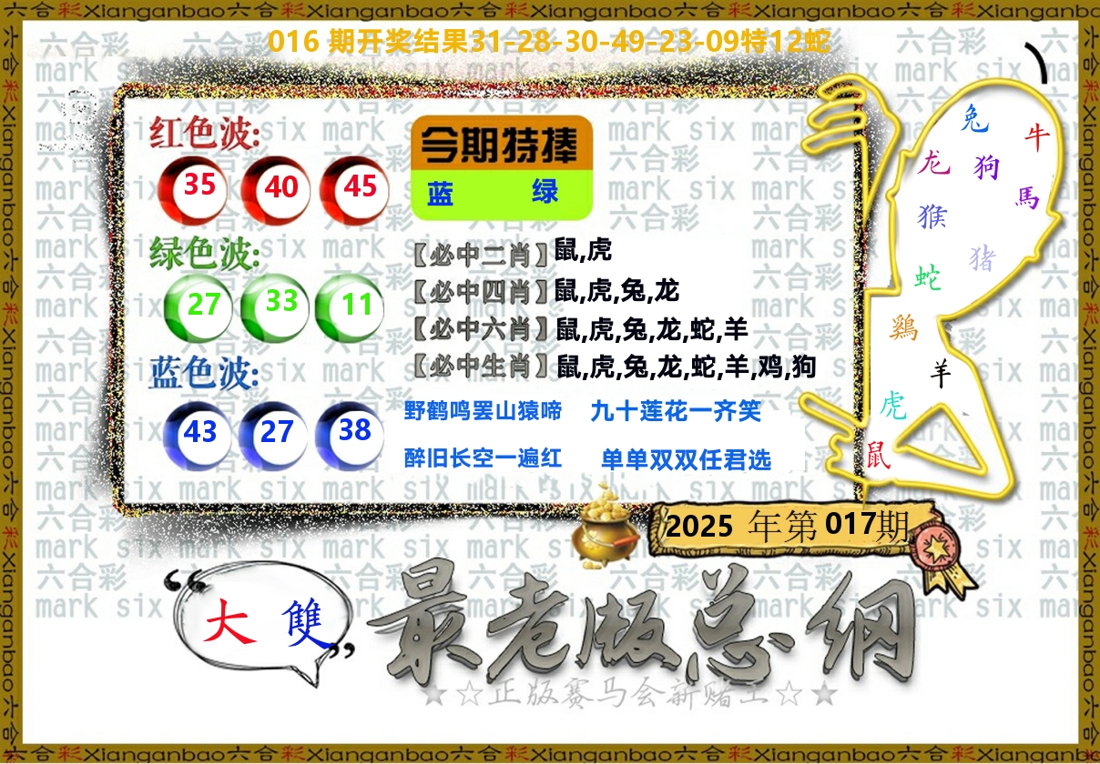 最老版总纲 第17期