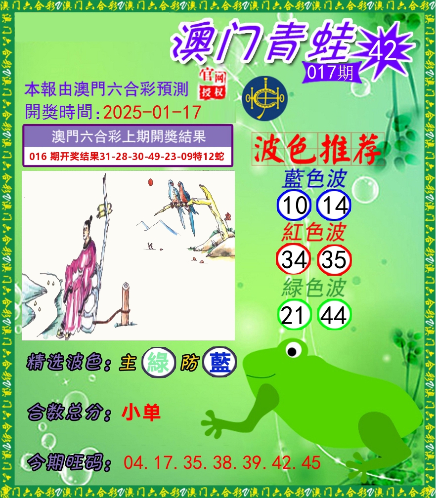 青蛙系列42 第17期