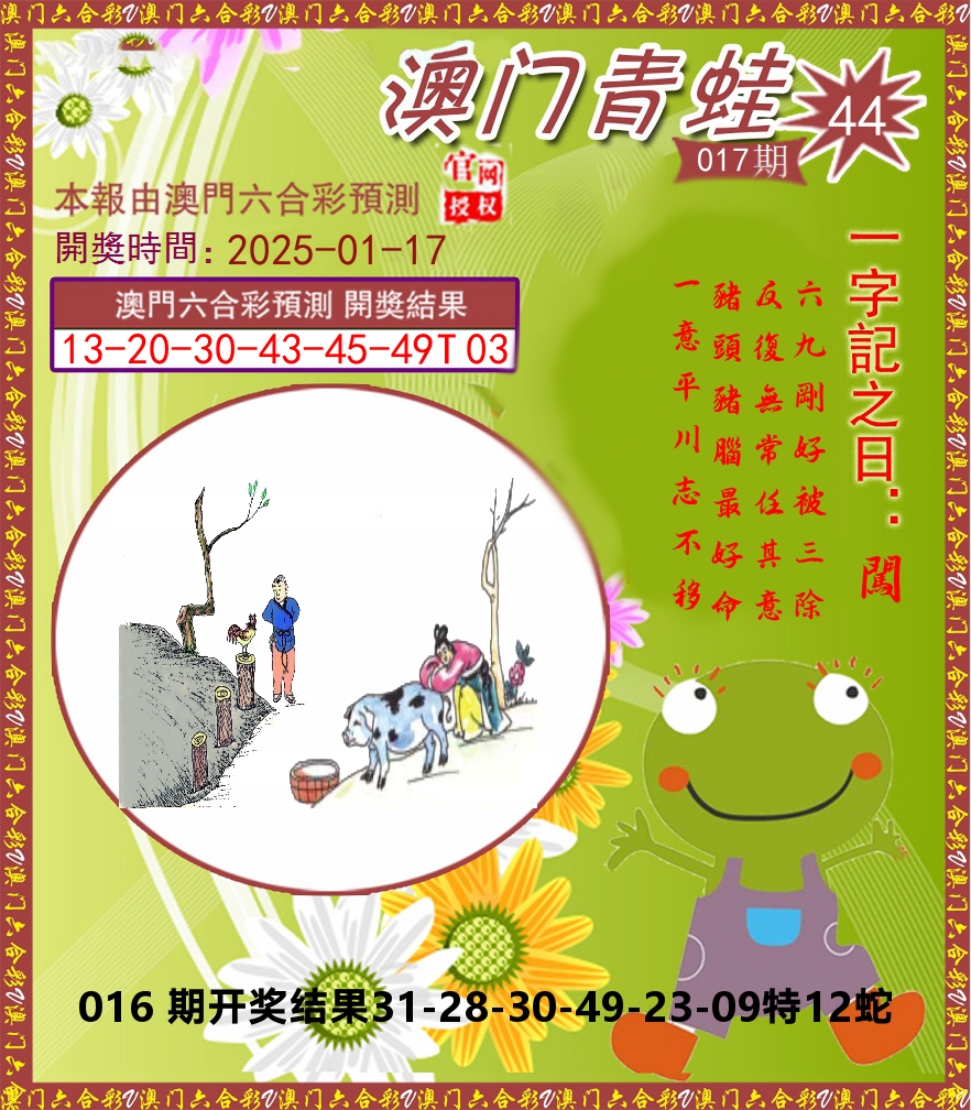 青蛙系列44 第17期