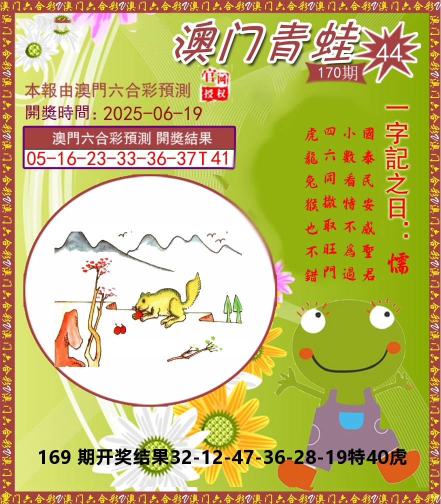 青蛙系列44 第170期
