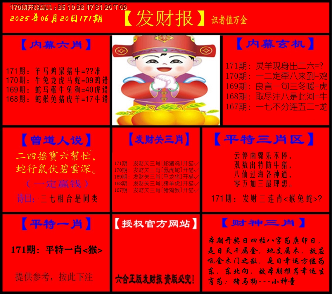 发财报 第171期