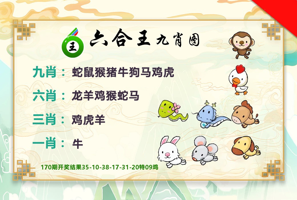 六合王九肖图 第171期