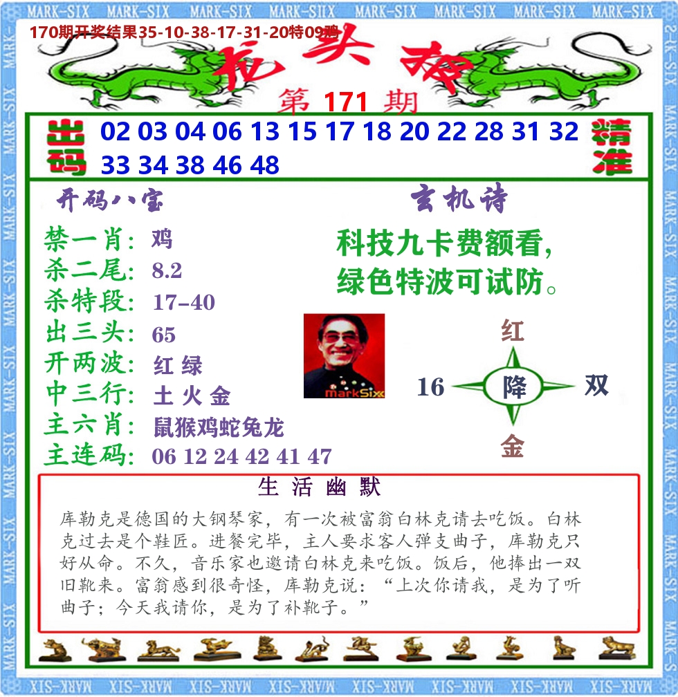 澳门龙头报 第171期