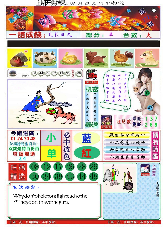澳门财经宝鉴 第172期