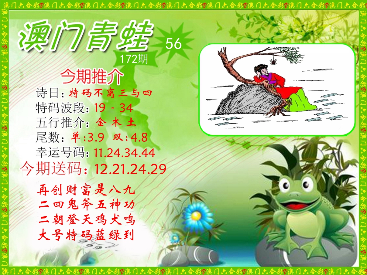 青蛙系列56 第172期