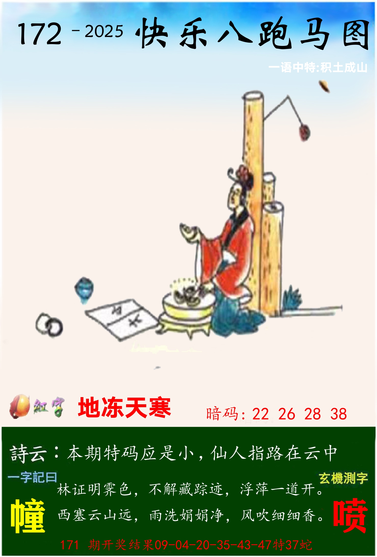 澳门跑马 第172期