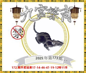 九宫禁肖 第173期