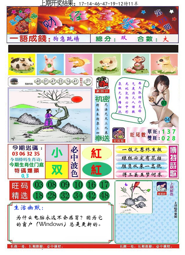 澳门财经宝鉴 第173期