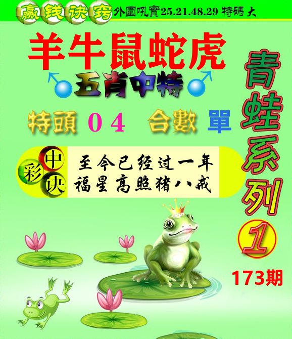 青蛙彩图 第173期