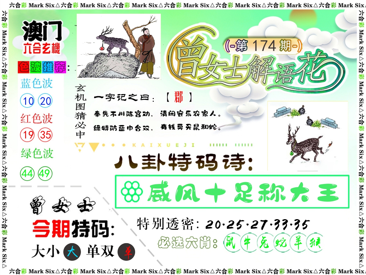 曾女士解语花 第174期