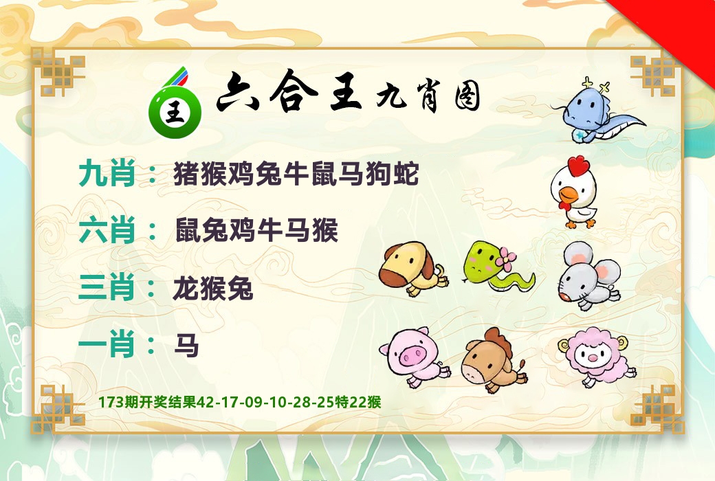 六合王九肖图 第174期