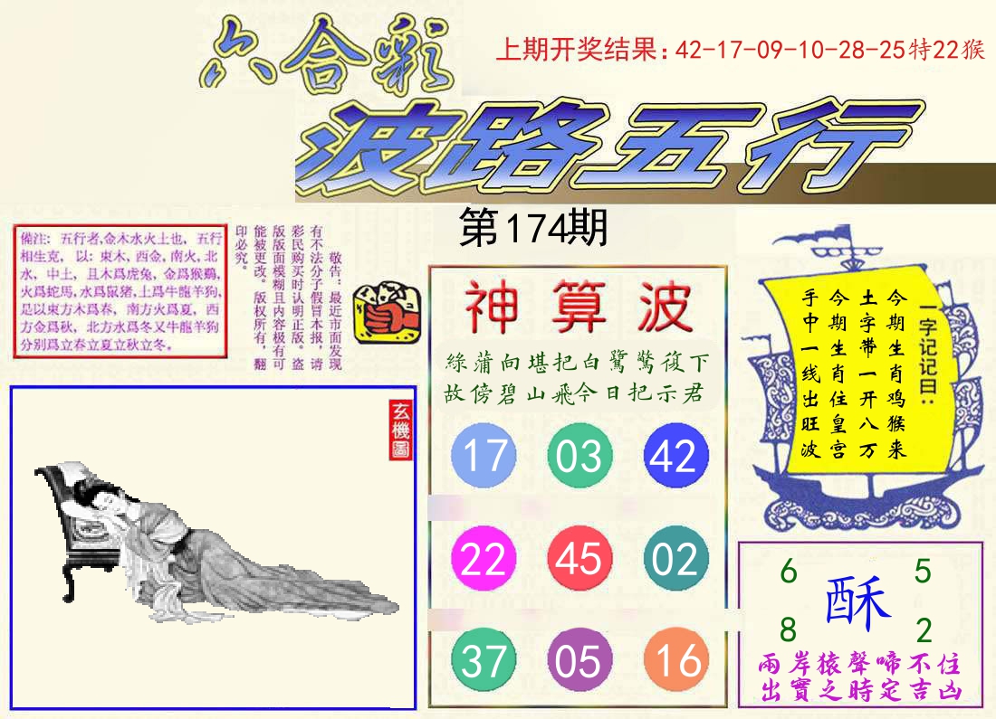 波路五行 第174期