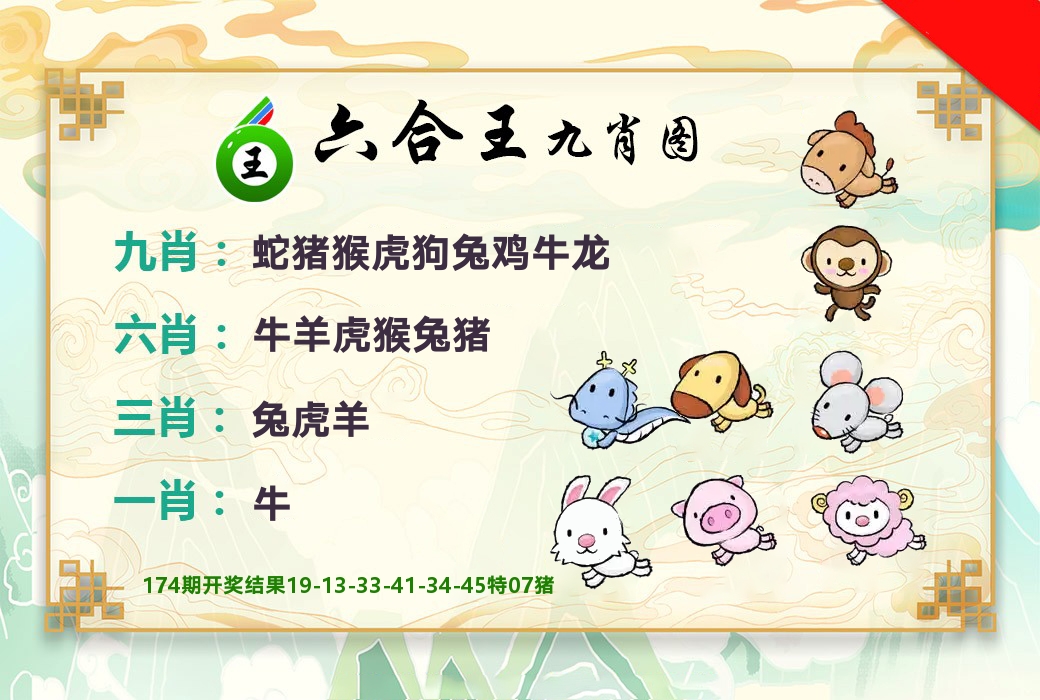 六合王九肖图 第175期