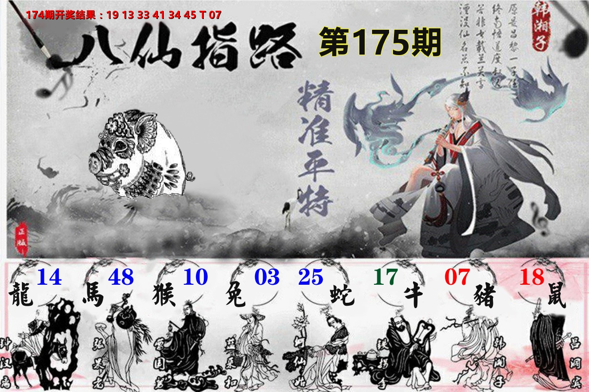 八仙指路 第175期