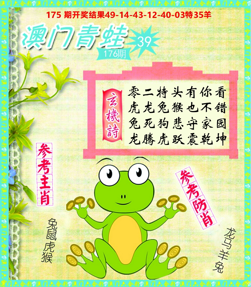 青蛙系列39 第176期
