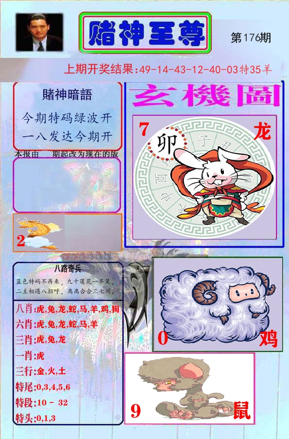赌神至尊 第176期