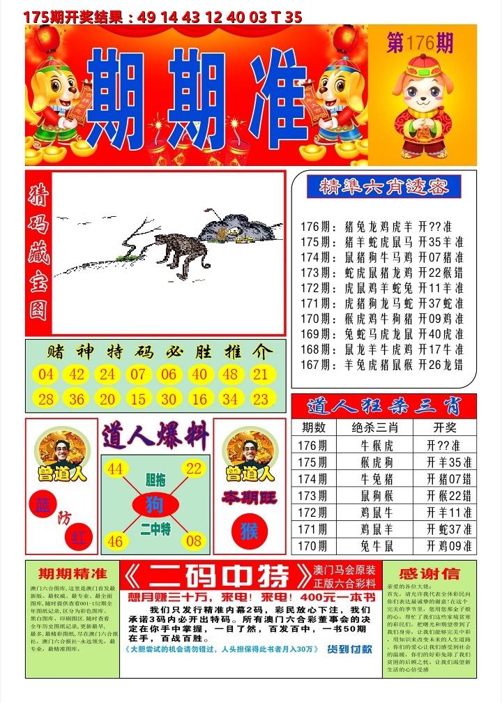 澳门期期准A 第176期