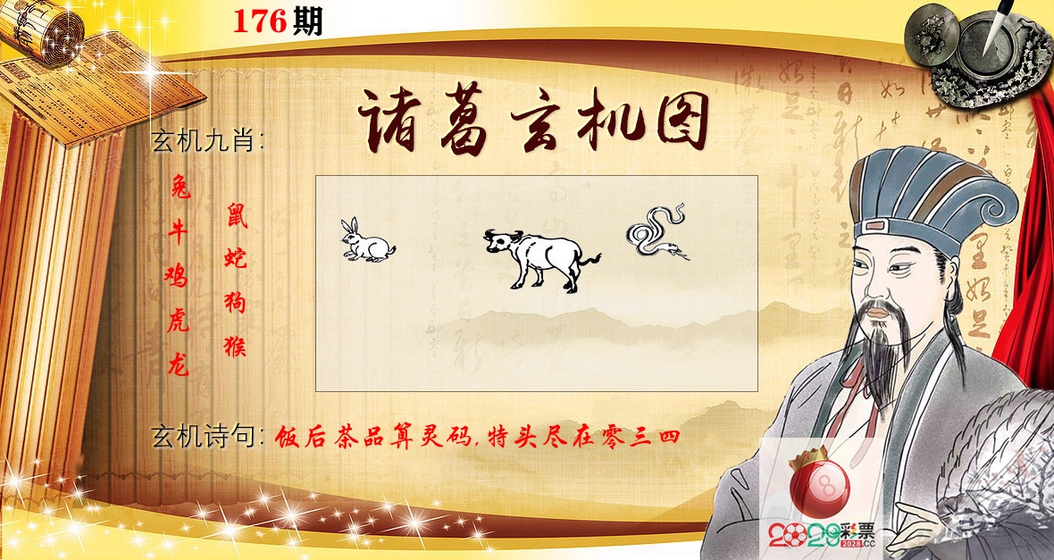 诸葛玄机图 第176期