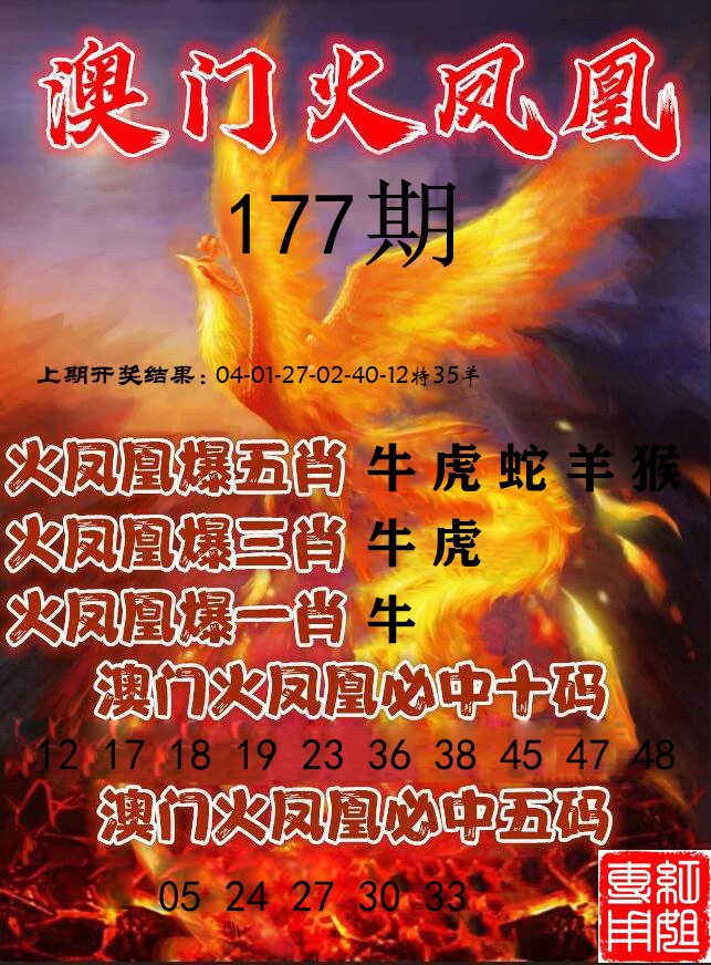 火凤凰 第177期