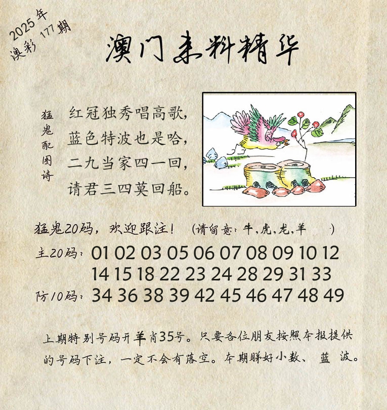 精华来料 第177期