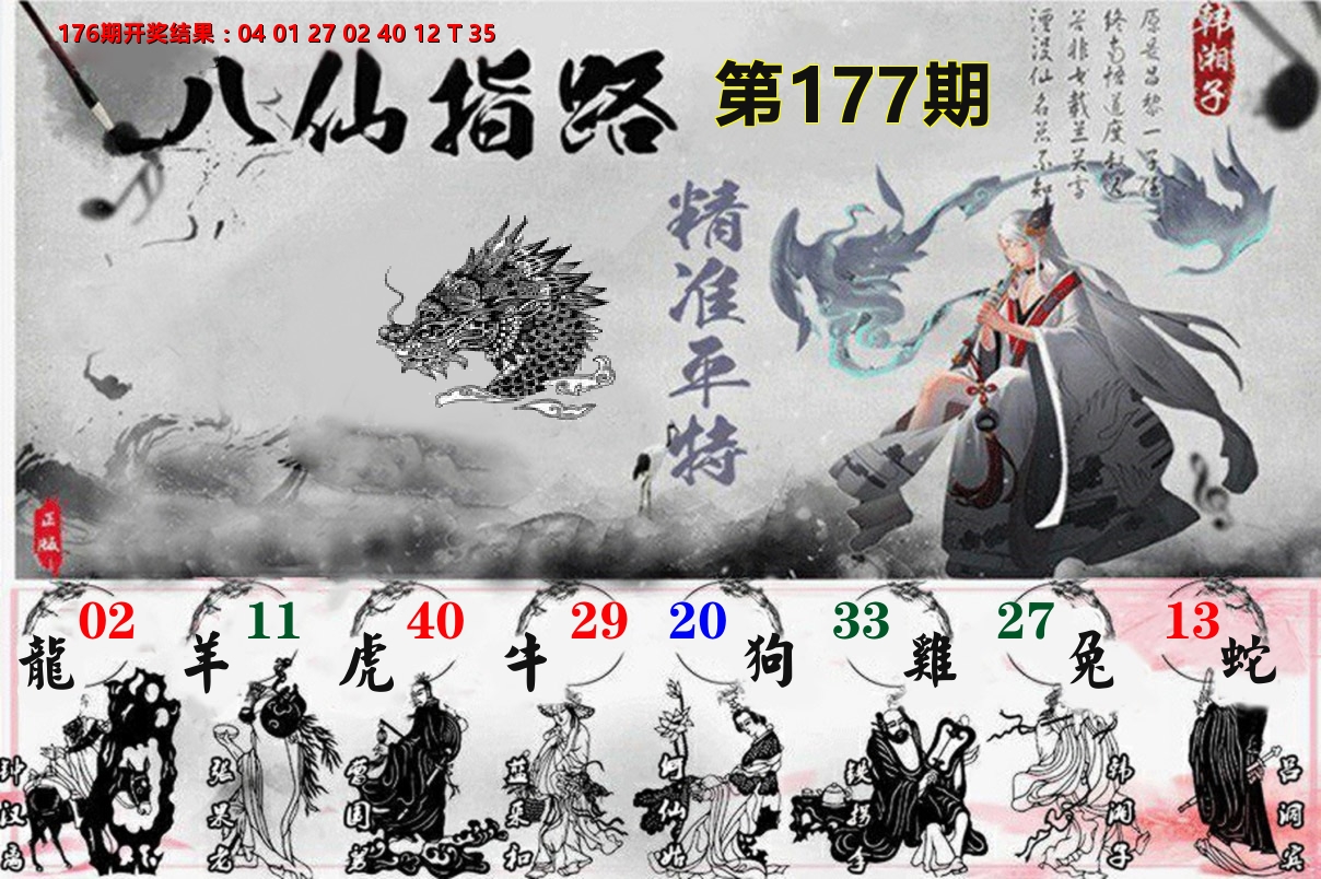 八仙指路 第177期