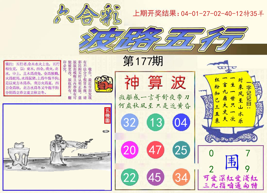 波路五行 第177期
