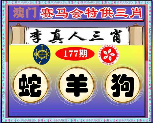 特供三肖 第177期