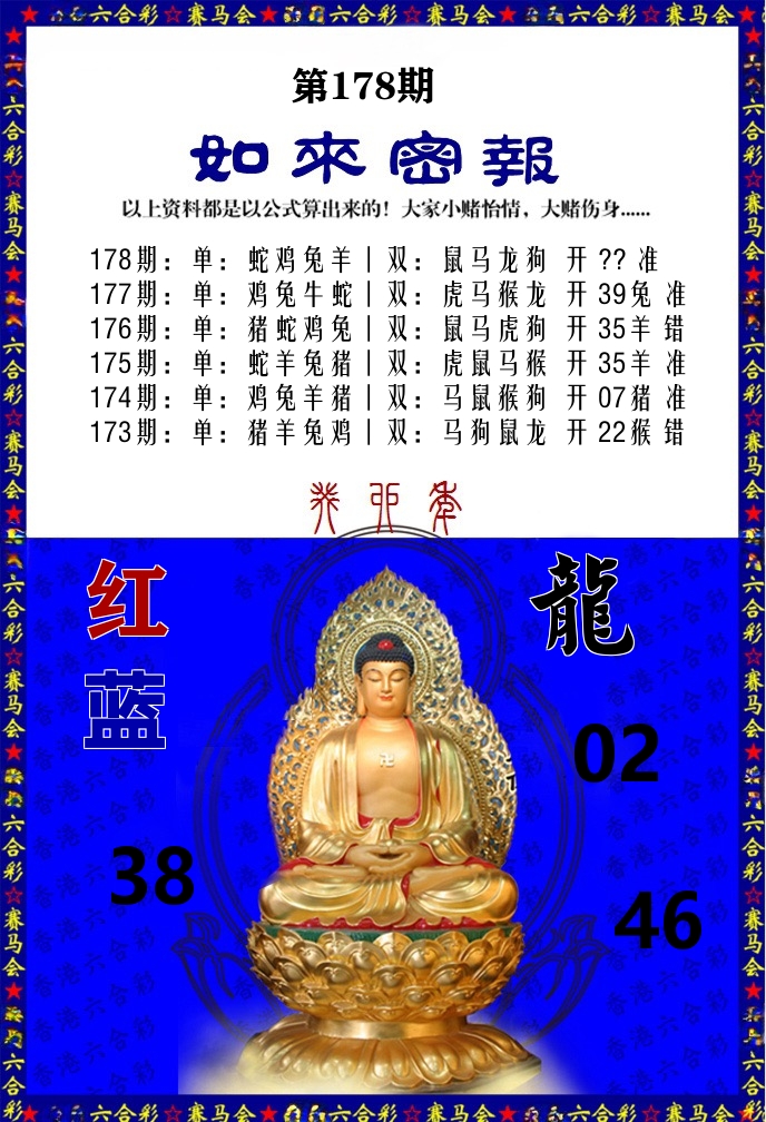 如来密报 第178期