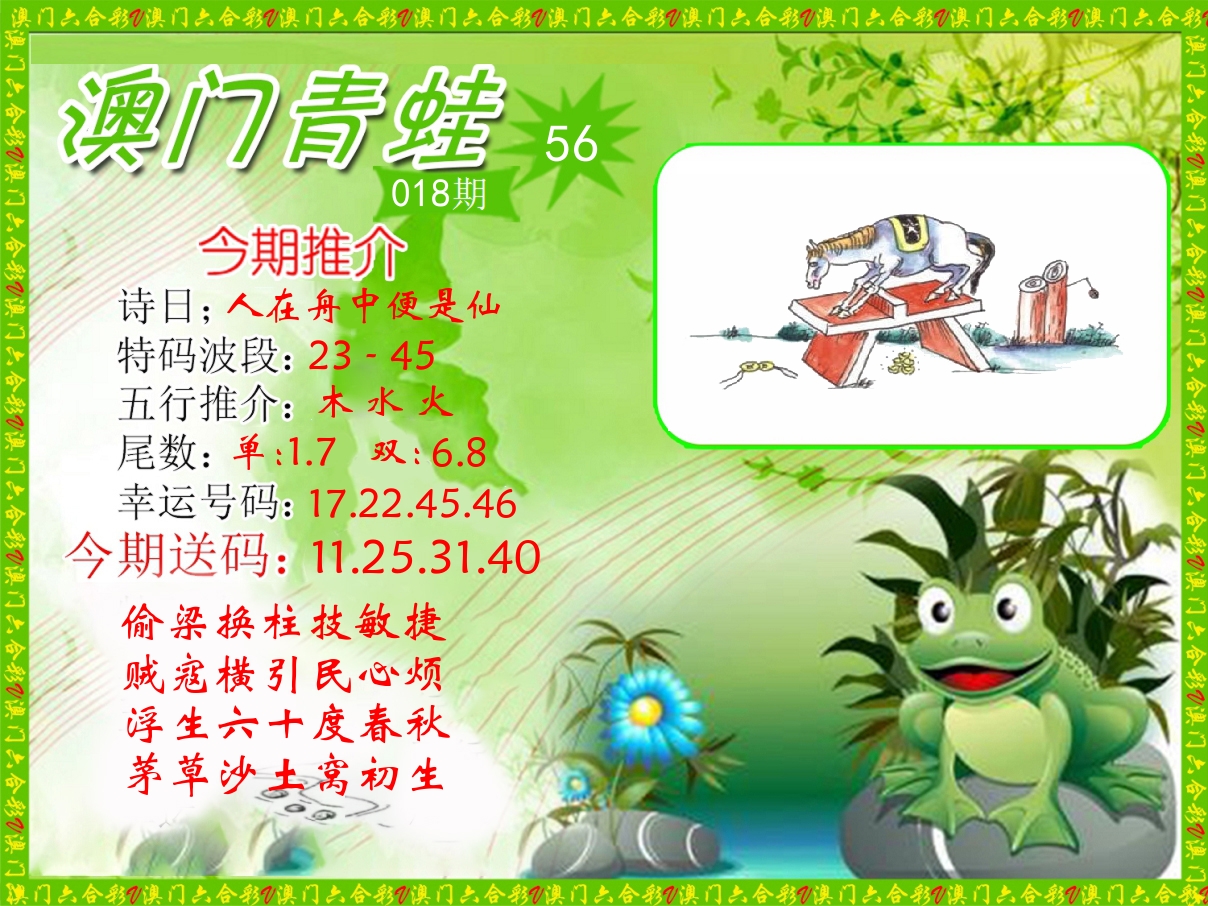 青蛙系列56 第18期
