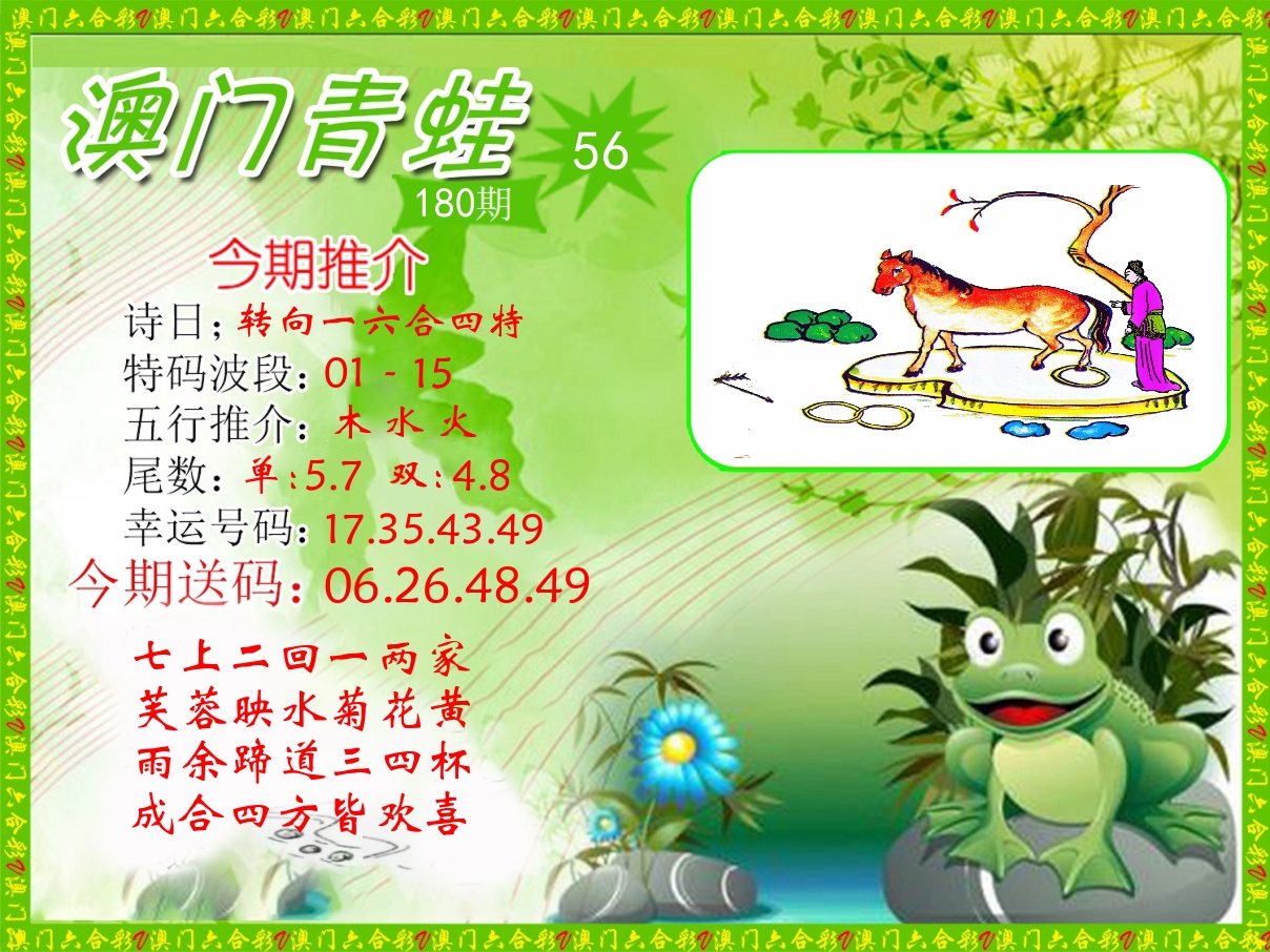 青蛙系列56 第180期