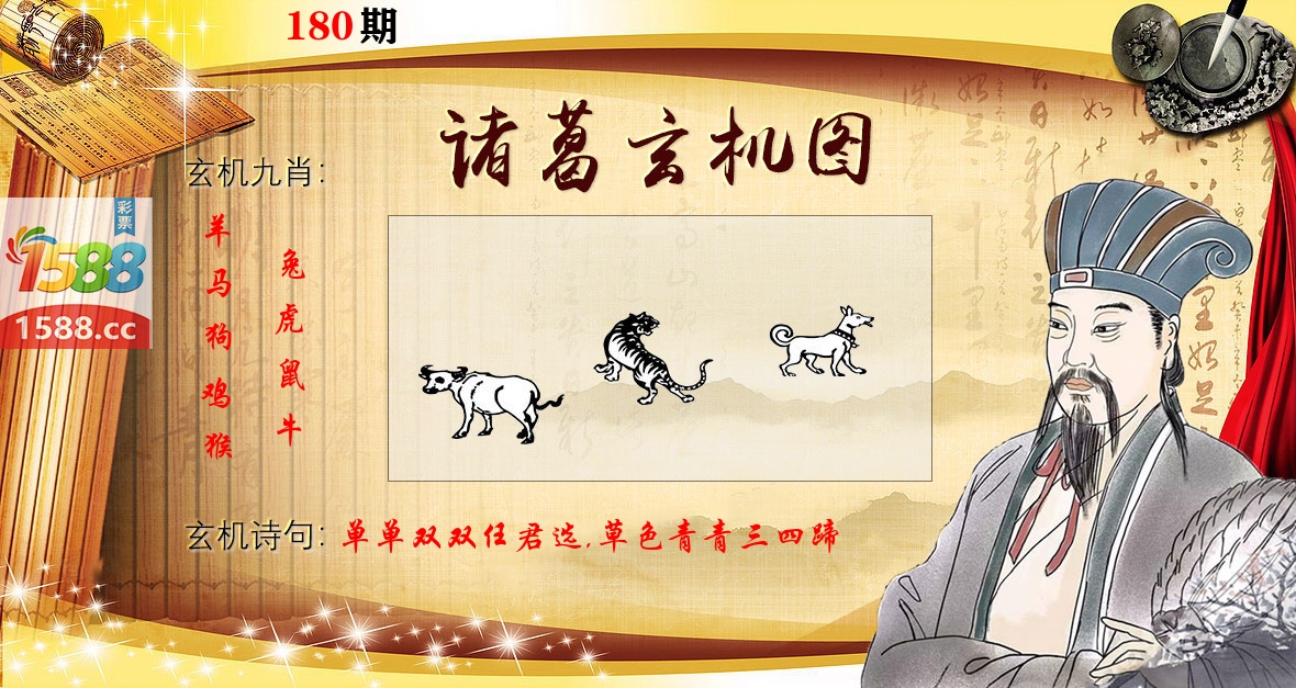 诸葛玄机图 第180期