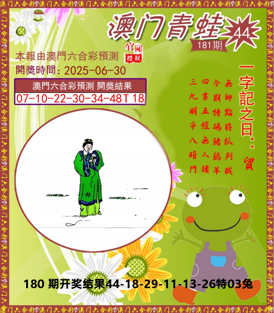 青蛙系列44 第181期