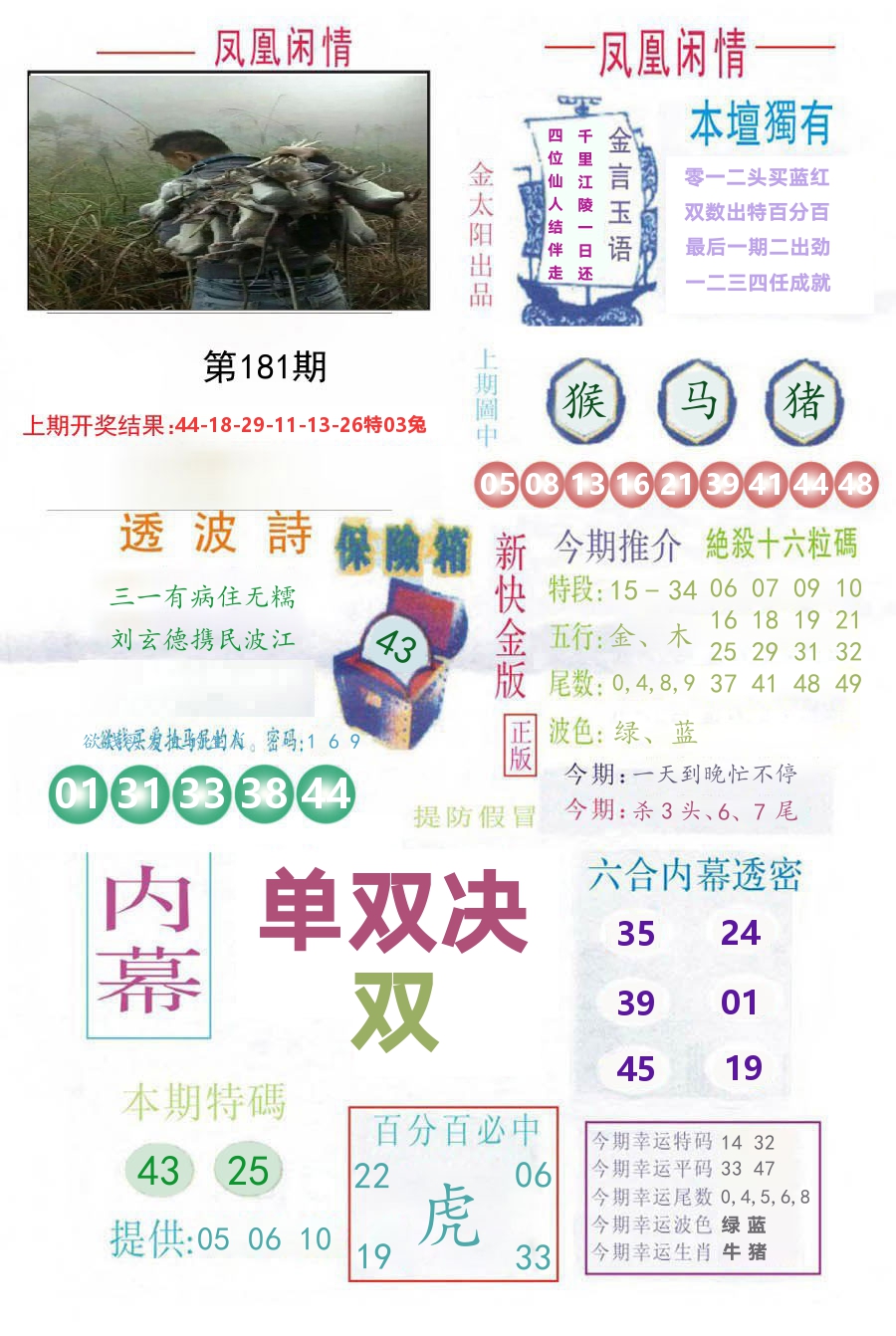 凤凰闲情 第181期