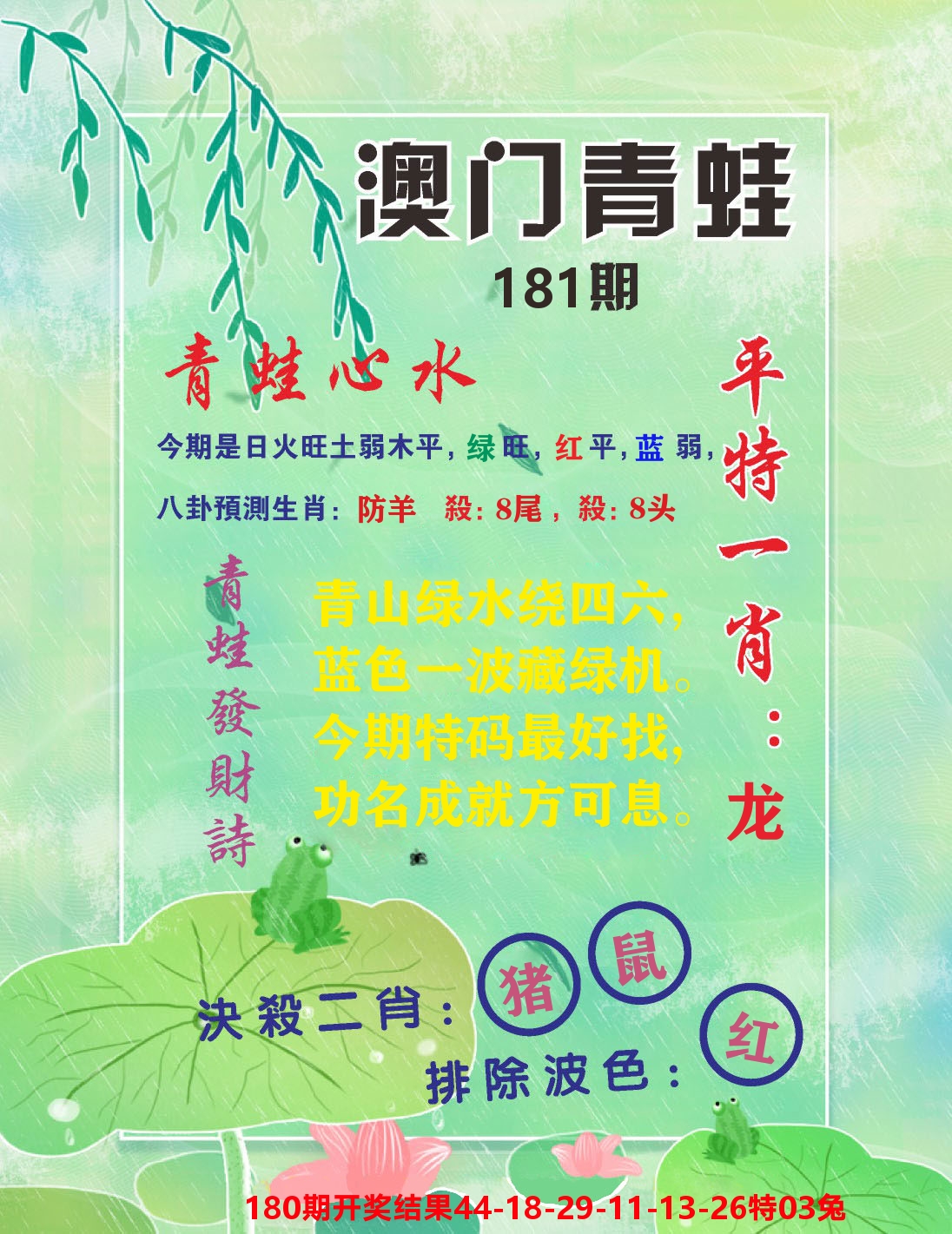 澳门致富经C 第181期