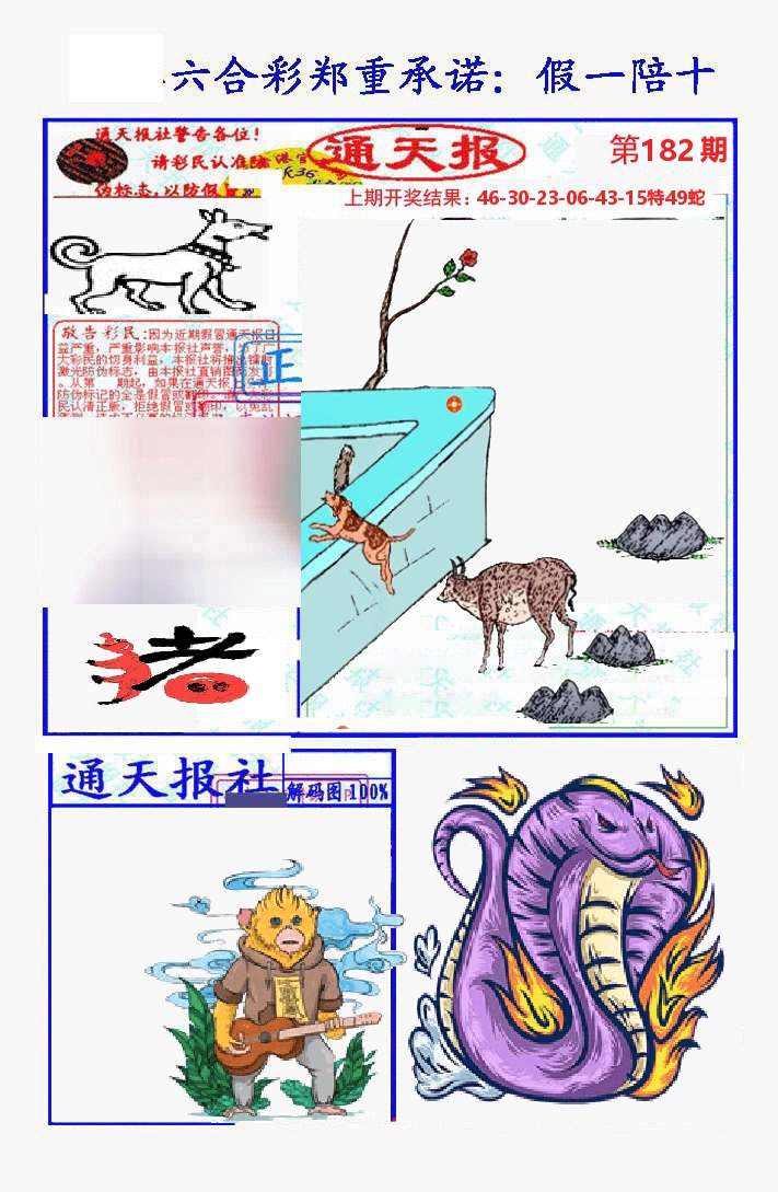 通天报 第182期