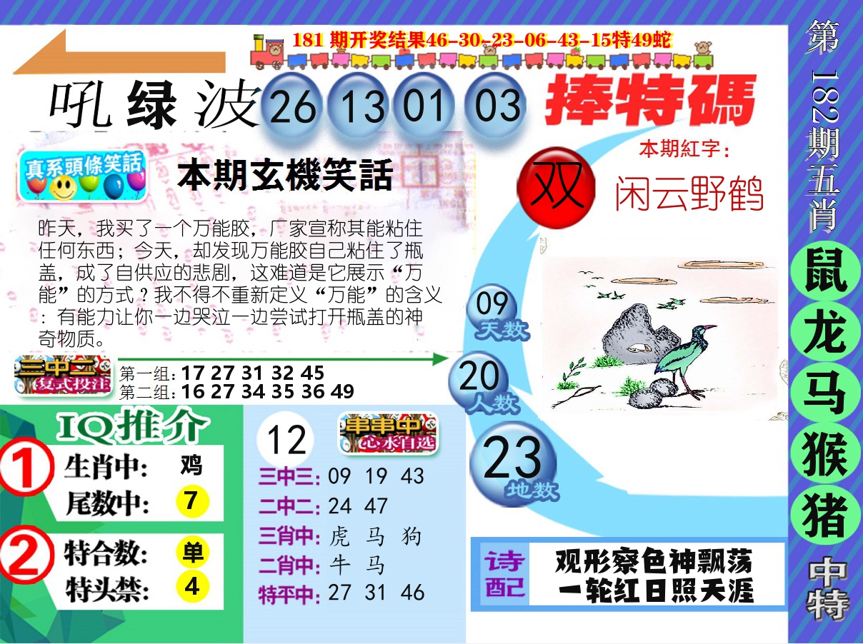 新特报 第182期