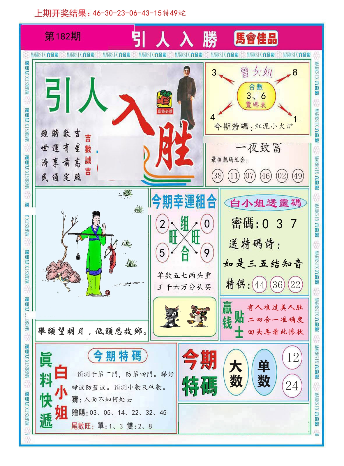 引人入胜 第182期