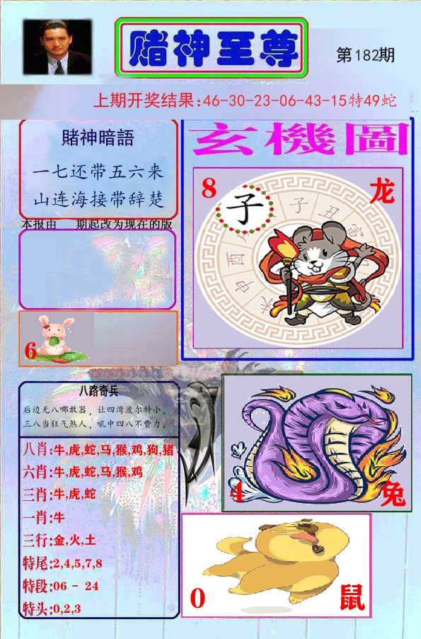 赌神至尊 第182期